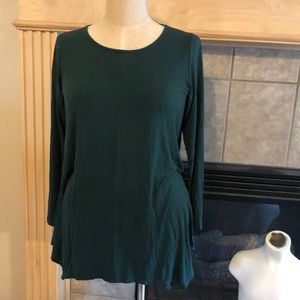 🎉Forest Green long sleeve tunic